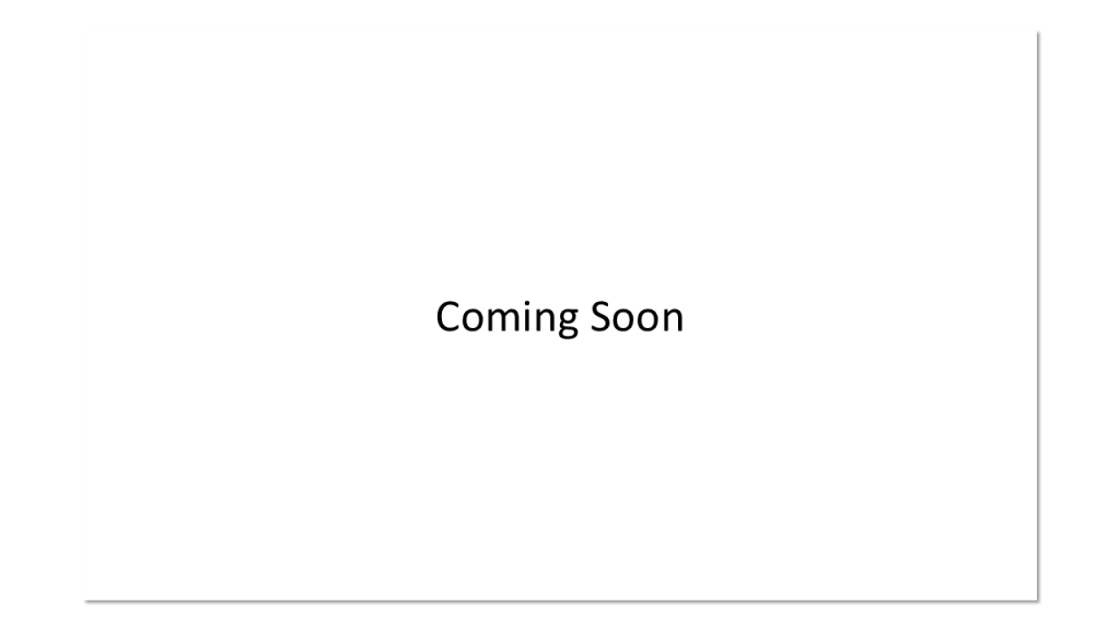 Coming Soon Thumbnail